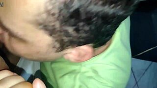 Hot gay action as I suck my delicious brother-in-law's throbbing cock hard!