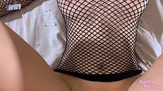 Young Ebony Model Ass Fucked Deep Close-Up Oiled Massage Fingered Fucked Solo Masturbation