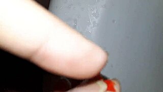 glans painted with pepper, white flower, and toothpaste for spicy urine spray