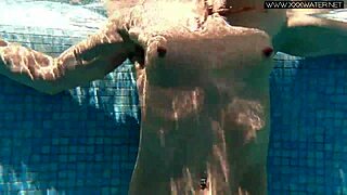Nicole Pearl looks super hot, shaking her ass in the pool. So horny today!