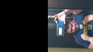 look at my wife at home, she takes my big cock with nice moves