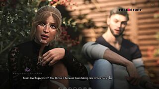 in the seven realms, atlus fucks kali and kagome in a threesome with blowjobs, lesbian pussy licking, and doggy style.