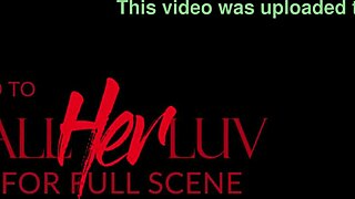 Allherluv Theodora Day Anya Olsen in Erotic Kiss Blooper