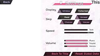 Schoolgirl gives intense blowjob scene