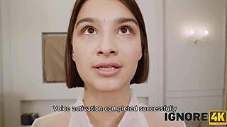 safe sex with a robot? ignore4k group threesome fun!