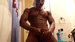 hallelujah johnson worships big black hairy cock