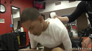 big dicks jack off in gay porn movie with robbery suspect