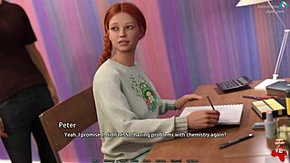 Hey, check out Golden Mean Episode 4 with a hot 3D redhead milf in lingerie!