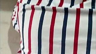 I lifed my neighbr's dress in kitchen and fucked her