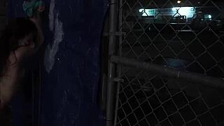 Anya Endures Extreme Rough Gang Anal In Outdoor Public Setting