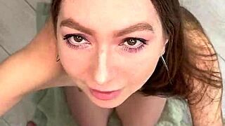 Feeling the Powerful Cumshot on Her Tits - Day 7