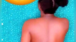 Another young lovely ebony lady reveals her secrets in nude sex images