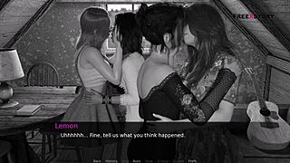 Nurse Cora And Lemon Fuck John In Vampire Group Sex