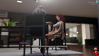 Hey, check out Golden Mean Episode 4 with a hot 3D redhead milf in lingerie!