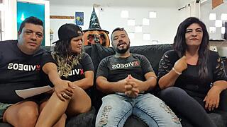 I interviewed this milf Taissa Winkler and the dancer Leo Fernandez, but I messed up the questions