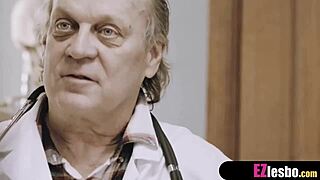 During their anniversary, cute teen 18+ lesbians celebrate with oral and ass play.