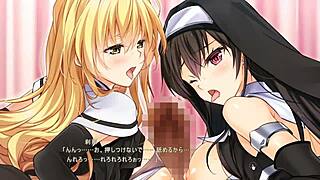 Nightmare vampire hot scene in hentai