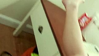 alina's wild squirting session in hotel room