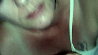 Wow, the best blowjob ever in San Antonio motel! She deepthroats that monster cock 😍