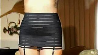 kenzie teases and spanks in her come home video