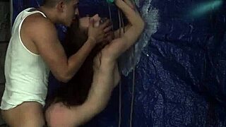 Anya Endures Extreme Rough Gang Anal In Outdoor Public Setting