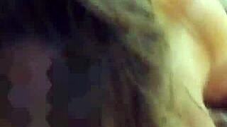 Wife and lover exclude husband from the room in this amateur scene