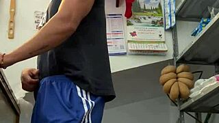 Young Mexican Man Masturbates in Grocery Store