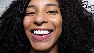 I love Ariella Ferraz sucking my big black cock