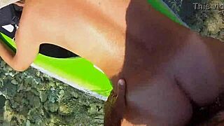 This couple is fucking wildly, leading to an intense anal orgasm on the couch