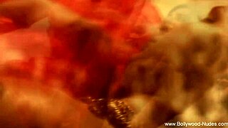 sexy belly dancer teases in erotic solo