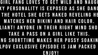 Hot choker blowjob scene 😏