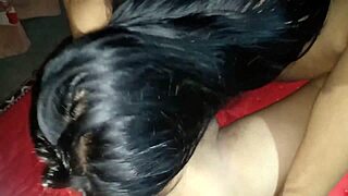 desi indian girl gets soft pussy fucked and creampied at home