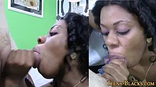 i got facialized hard by that black babe