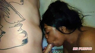 hey, top compilation of ejaculation on angolana wife pt3 😍