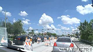 suggestive blowjob with a horny gay mate