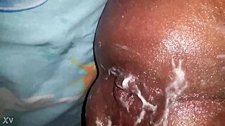 Big Toy Stretching My Tight Ass Wide