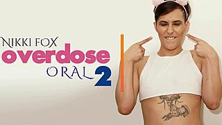 I give Nick Fox a blowjob and cum on his face.