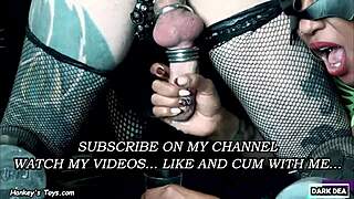 Suggestive Ebony Latina Milf Rides Huge Centaur XL, Filling Pussy with Yellow Cum in Extreme Fetish Scene