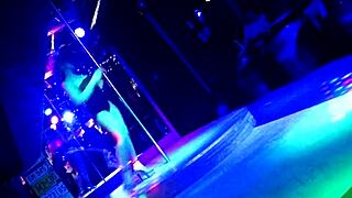 stripper teasing at ed's bar on titty tuesday in grafenwoehr 😜