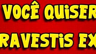 Two transvestites fuck guy in brazilian orgy