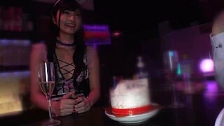 i meet moa-chan at the concept cafe for some intense blowjob action