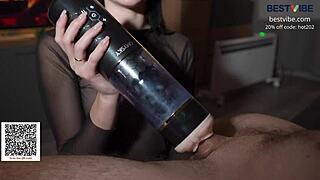 A bright evening turned into an intense orgasm with Bestvibe Stormcup