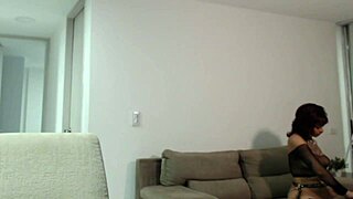 Bts footage shows a hot Latina teen getting a creampie. Her amateur charm shines backstage.