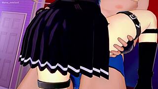 Hot Abel Craves Sex in Anime Hentai Scene