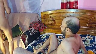 Deshi two couples banging at home with creampies starring Star and Henry