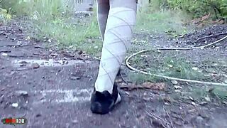 Hot Cum In Mouth And Anal Sex For Brunette Slut!