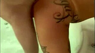 Real sex unfolds in creampie scene.