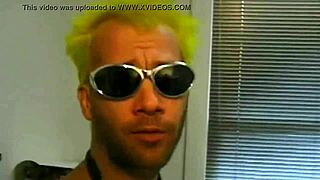 intense amazing blowjob with punk tattoo