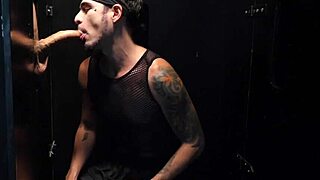 uhh, i’m like, so nervous bout this huge cock at glory hole, ya know?