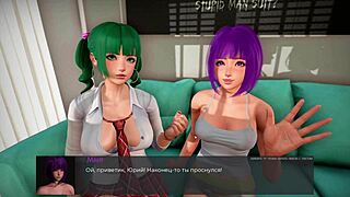 complete gameplay of deviant anomalies part 5 with cosplay sluts